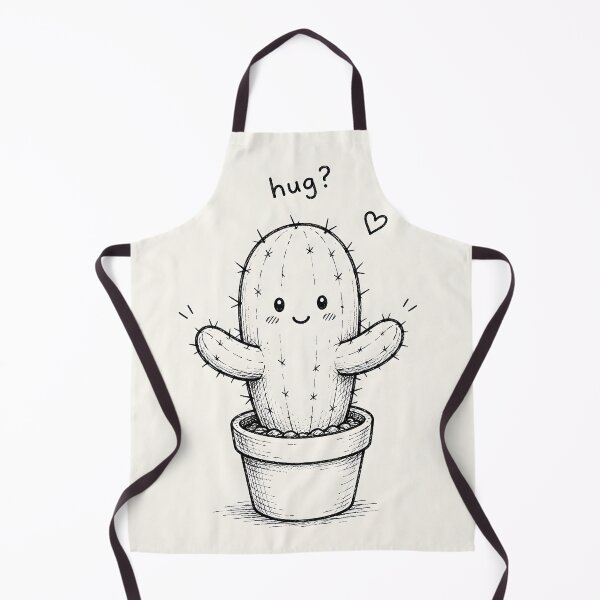 Item preview, Hug Me Cute Kawaii Cactus Doodle designed and sold by Day Dreamer.