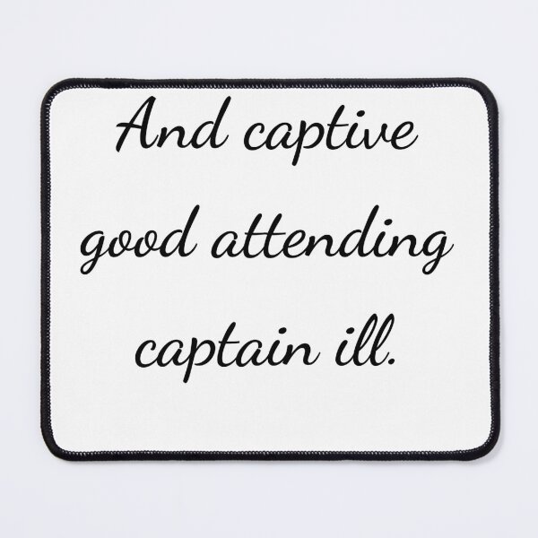 Item preview, “And captive good attending captain ill:” - handwriting black designed and sold by ariksworld.