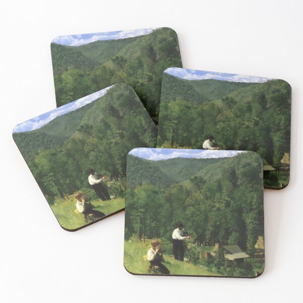 Item preview, The Farmer and His Son at Harvesting designed and sold by SharonTheFirst.