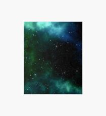 Blue Nebula Art Board