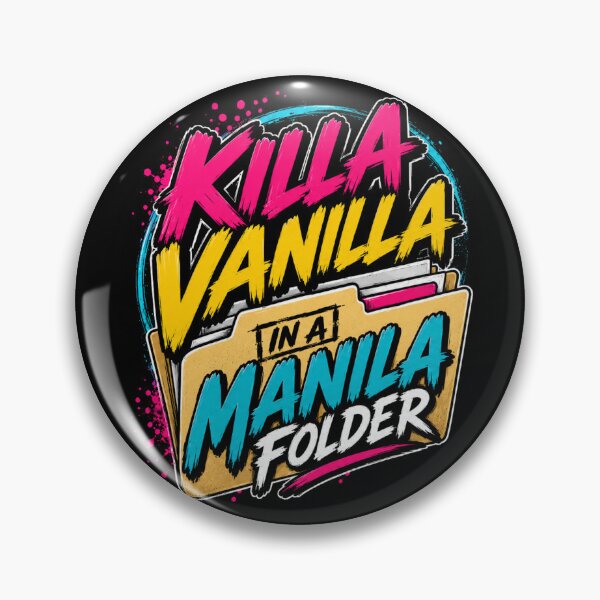 Item preview, Killa Vanilla in a Manila Folder | Funny Office Pun Graphic Tee designed and sold by EverclearDesign.