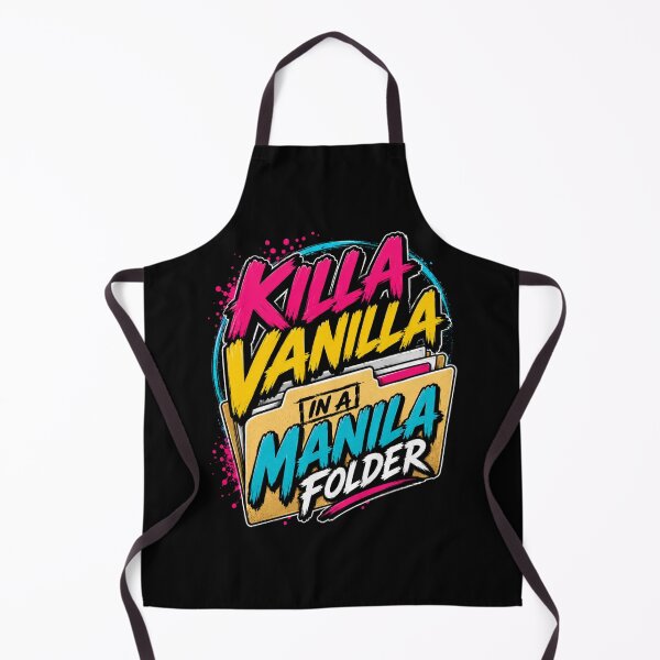 Item preview, Killa Vanilla in a Manila Folder | Funny Office Pun Graphic Tee designed and sold by EverclearDesign.