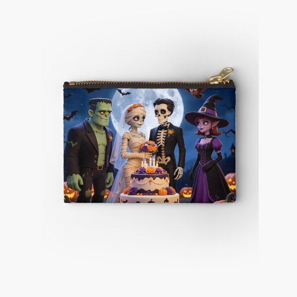 Item preview, The Illustration of Wedding on Halloween Night designed and sold by Pim-Crystal.