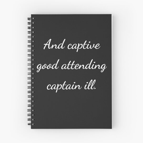 Item preview, “And captive good attending captain ill:” - handwriting white designed and sold by ariksworld.