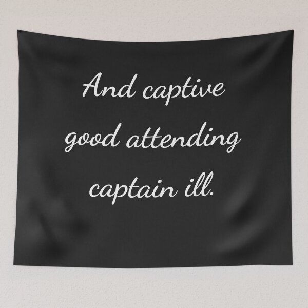Item preview, “And captive good attending captain ill:” - handwriting white designed and sold by ariksworld.