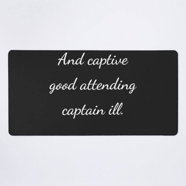 Item preview, “And captive good attending captain ill:” - handwriting white designed and sold by ariksworld.