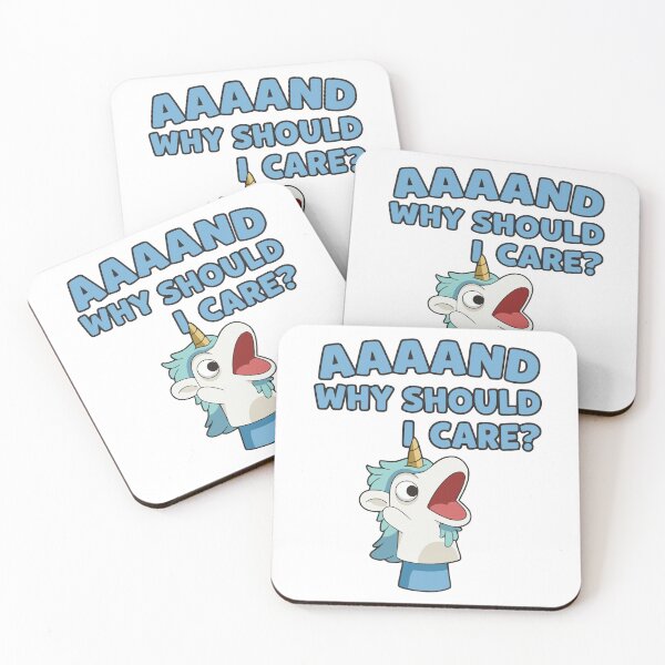 Item preview, Unicorse -  Why should I care? designed and sold by Imaginationbeyond.