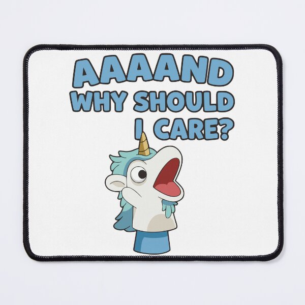 Item preview, Unicorse - Why should I care? designed and sold by Imaginationbeyond.