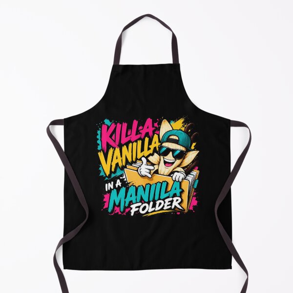 Item preview, Killa Vanilla in a Manila Folder | Funny Office Pun Graphic Tee designed and sold by EverclearDesign.