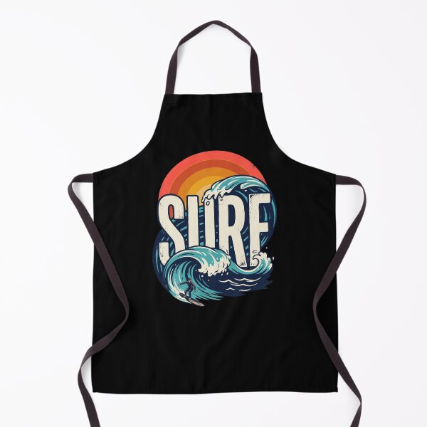 Item preview, Surf Vintage Retro Ocean Wave designed and sold by dudelinart.