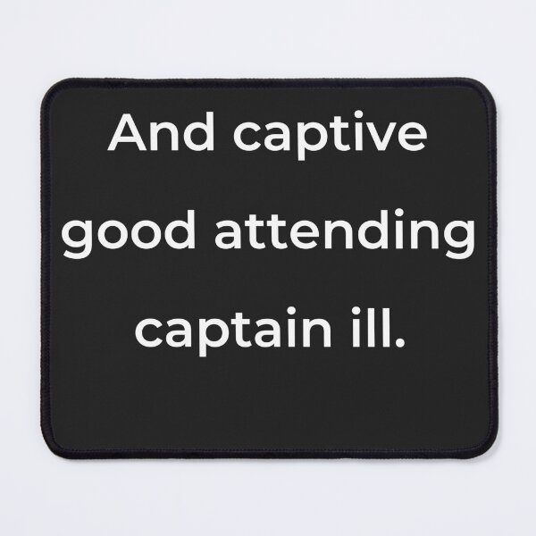 Item preview, “And captive good attending captain ill:” - print white designed and sold by ariksworld.