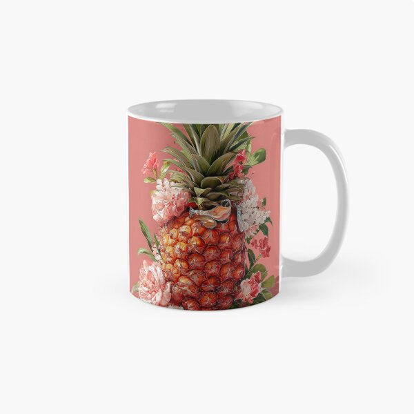 Item preview, Pineapple Tropical Fruits and Flowers designed and sold by Grafititee.