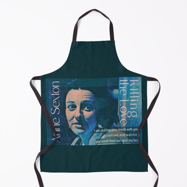 Item preview, Anne Sexton quote: I am stuffing your mouth with your promises and watching you vomit them out upon my face. designed and sold by artbleed.
