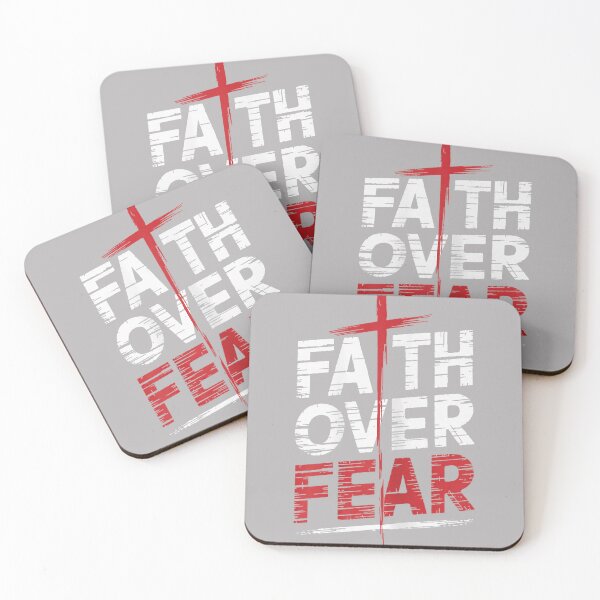 Item preview, Faith Over Fear with Cross Christian Men designed and sold by GreggRoss.