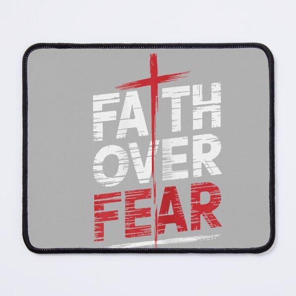 Item preview, Faith Over Fear with Cross Christian Men designed and sold by GreggRoss.