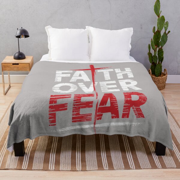 Item preview, Faith Over Fear with Cross Christian Men designed and sold by GreggRoss.