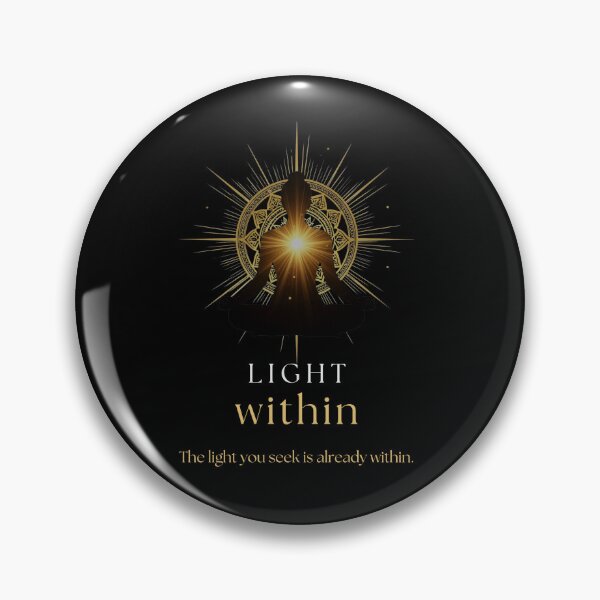 Item preview, Light Within Spiritual Meditation Design designed and sold by Hayir Design.
