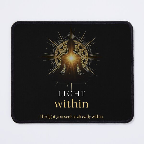 Item preview, Light Within Spiritual Meditation Design designed and sold by Hayir Design.