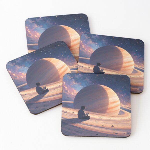 Item preview, Reading on Saturn’s Rings designed and sold by Day Dreamer.