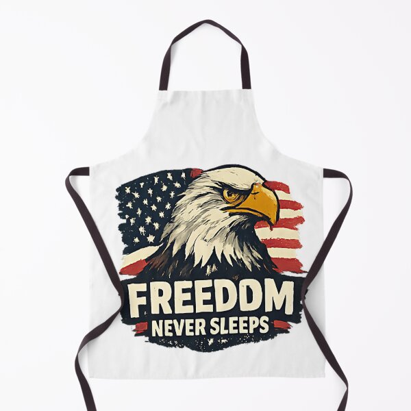 Item preview, Freedom Never Sleeps Eagle t-shirt designed and sold by DealNest.