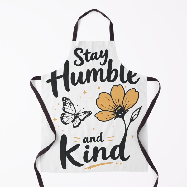 Item preview, Stay Humble and Kind Butterfly Flower designed and sold by DavidTeeStudio.