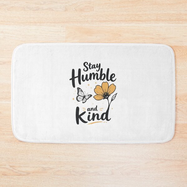 Item preview, Stay Humble and Kind Butterfly Flower designed and sold by DavidTeeStudio.