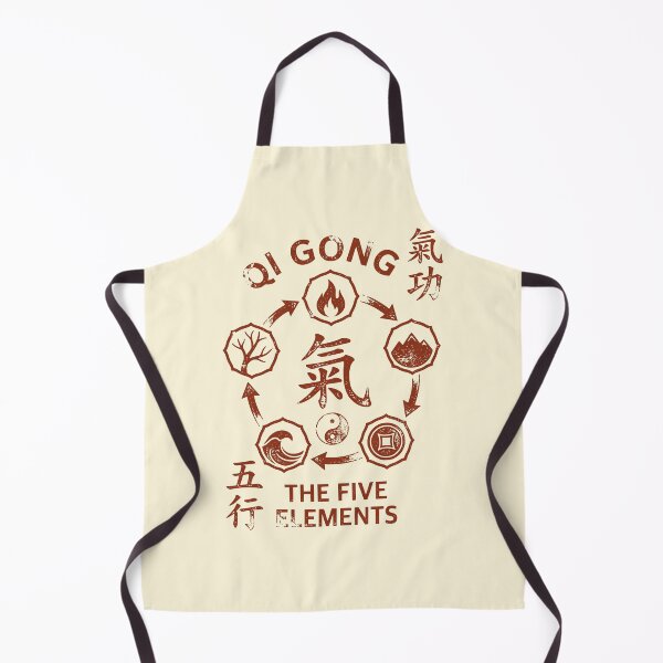 Item preview, Vintage Qi Gong Five Elements Yin Yang designed and sold by Imaginationbeyond.