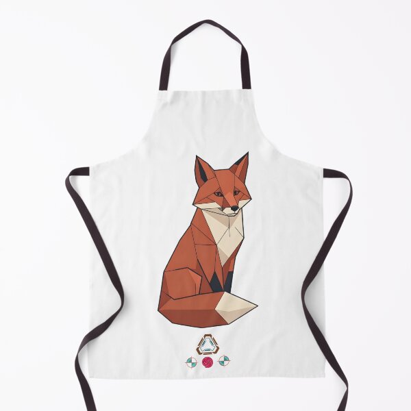 Item preview, Low Poly Red Fox – Modern Geometric Wildlife Design designed and sold by Whimsy Trail Co.