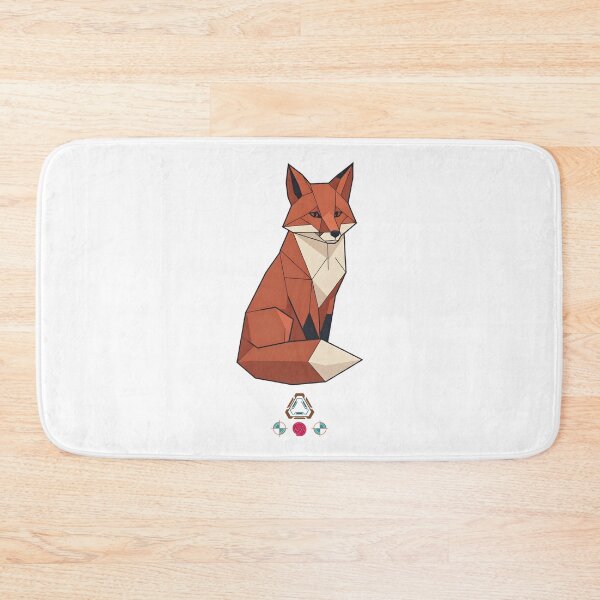 Item preview, Low Poly Red Fox – Modern Geometric Wildlife Design designed and sold by Whimsy Trail Co.