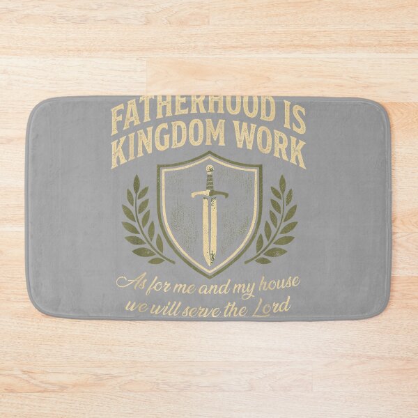Item preview, Fatherhood is Kingdom Work Father's Day Christian Dad Daddy designed and sold by GreggRoss.