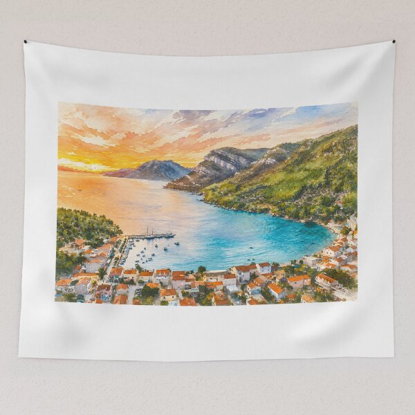 Item preview, Pelješac Peninsula designed and sold by HOMETOWN86.
