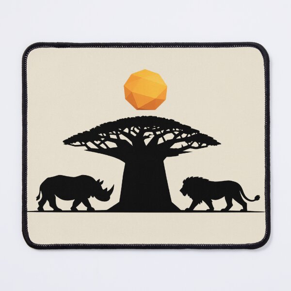 Item preview, African Sunset Minimalist Graphic designed and sold by JonelCrafts.