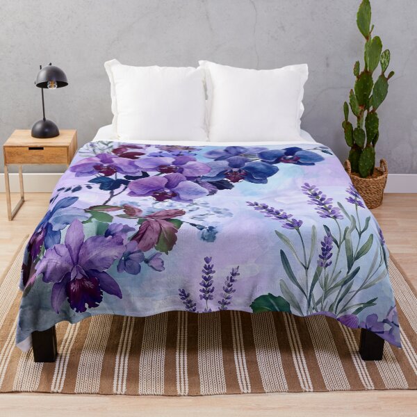 Item preview, floral aesthetic flowers pattern roses lavender designed and sold by paramexshop.