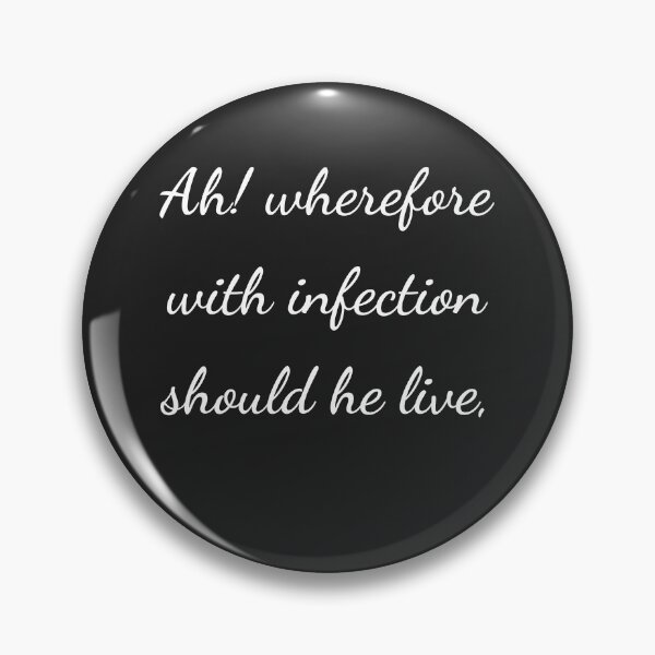 Item preview, “Ah! wherefore with infection should he live,” - handwriting white designed and sold by ariksworld.