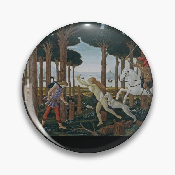 Item preview, Nastagio degli Onesti Forest Vision designed and sold by artofuniverse.