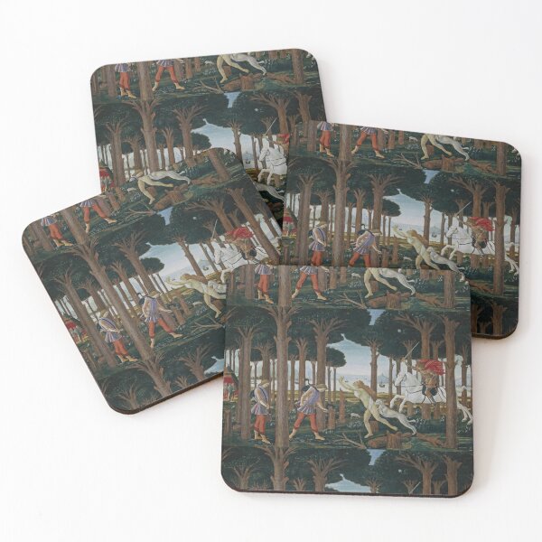 Item preview, Nastagio degli Onesti Forest Vision designed and sold by artofuniverse.