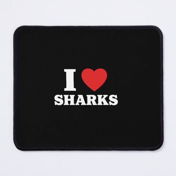 Item preview, I Love Sharks Ocean Marine Animal Lover designed and sold by PopStars1993.