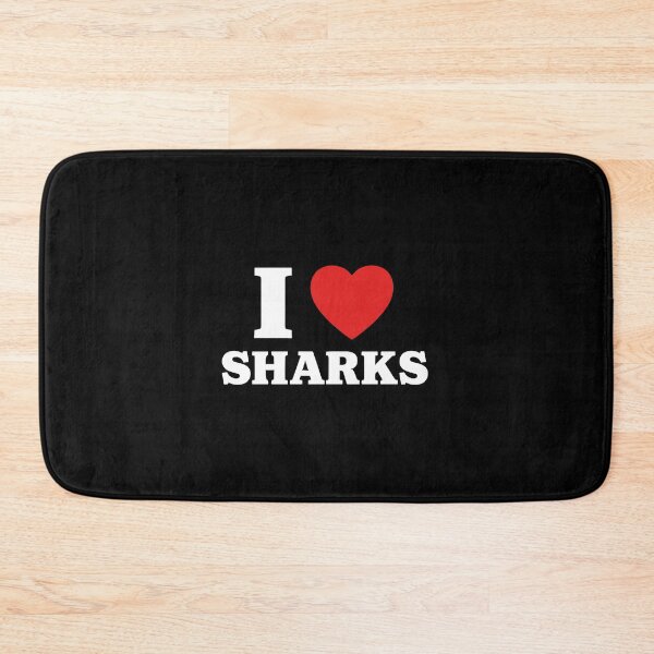 Item preview, I Love Sharks Ocean Marine Animal Lover designed and sold by PopStars1993.