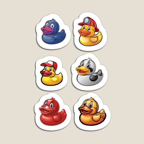 Item preview, Duck Duck Sticker Sheet 1 designed and sold by SquishyKitkat.