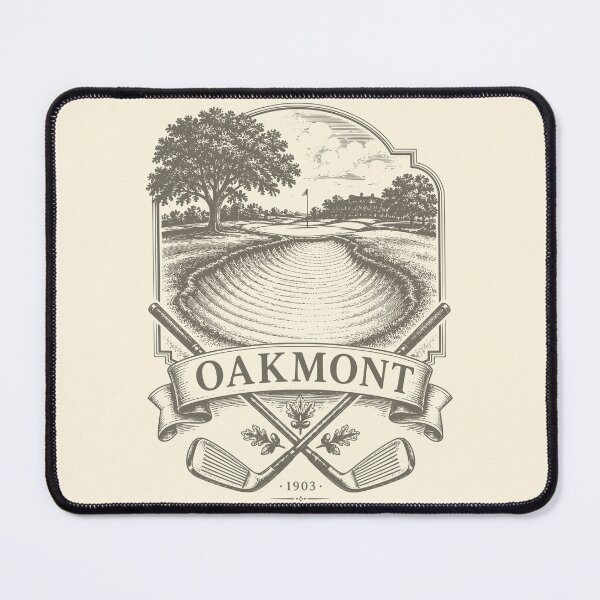 Item preview, Vintage Oakmont Golf Course Sketch Art designed and sold by Imaginationbeyond.