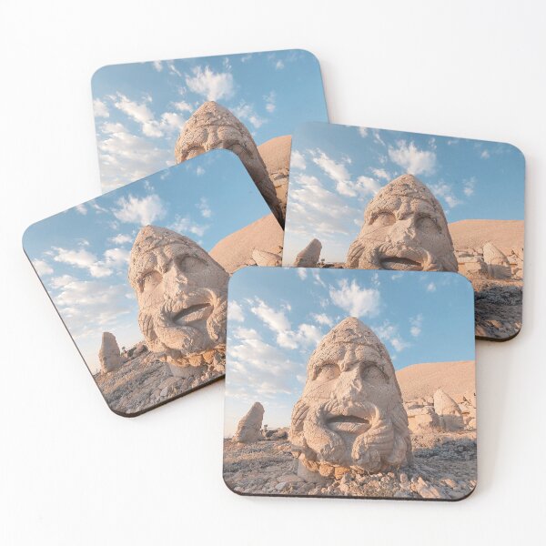Item preview, Mount Nemrut Ancient Stone Head | UNESCO Heritage Photography | Historic Türkiye Wall Art designed and sold by StyleForge Apparel.