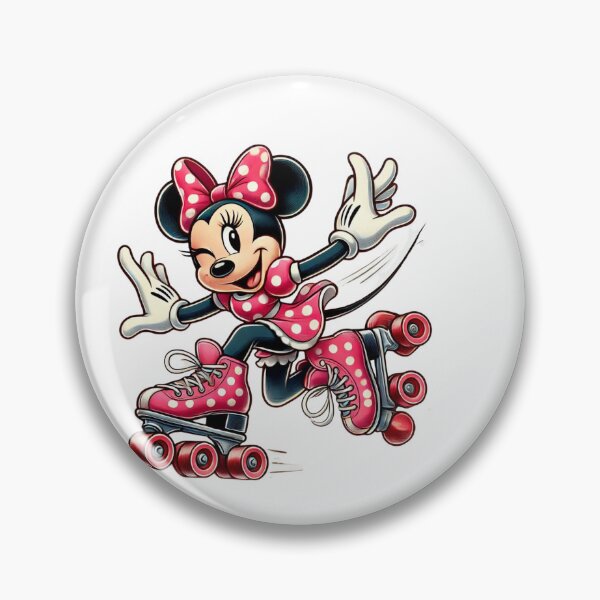Item preview, Minnie Mouse Roller Skating Fun Summer Aesthetic designed and sold by rfd2.