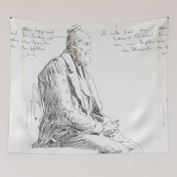 Item preview, Study of the seated farmer ''Old Sepp'' designed and sold by SharonTheFirst.