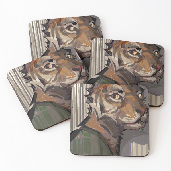 Item preview, Tiger Portrait B designed and sold by Wolfeblock.