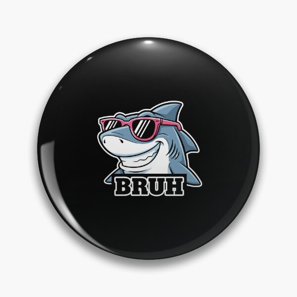 Item preview, Bruh Cool Shark Slang Meme Young Adult designed and sold by PopStars1993.