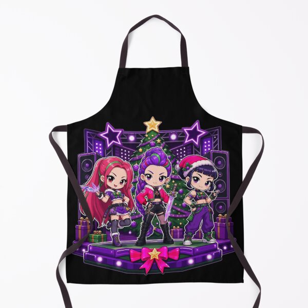 Item preview, Xmas Kpop fan art anime chibi kawaii rumi zoey mira designed and sold by Infdesigner.