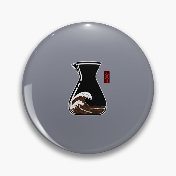 Item preview, Japanese Wave Sake Soy Sauce Foodie Culture designed and sold by SofiBlair.