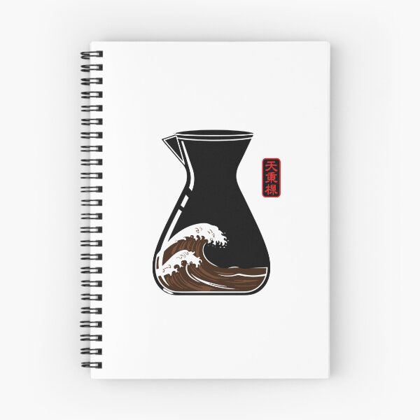 Item preview, Japanese Wave Sake Soy Sauce Foodie Culture designed and sold by SofiBlair.