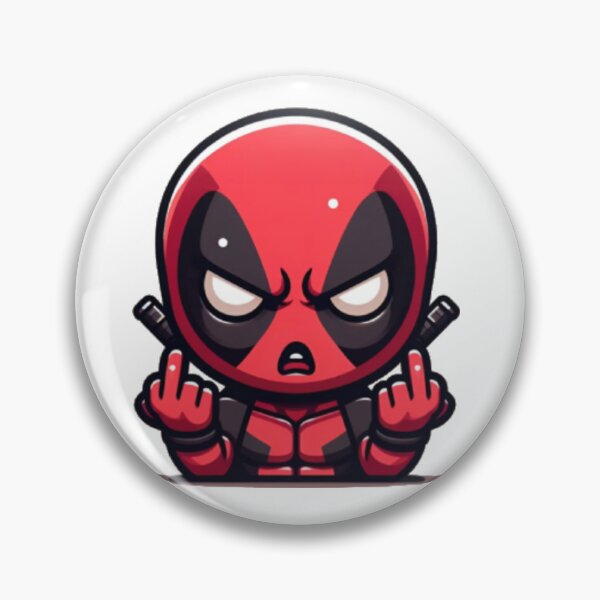 Item preview, Chibi Deadpool Rebellious Stance designed and sold by Roni554.