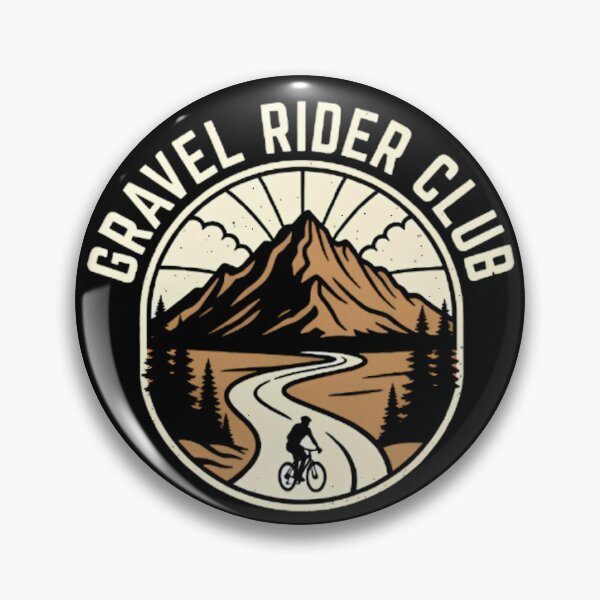 Item preview, Gravel Rider Club Mountain Path designed and sold by Linework Studio.